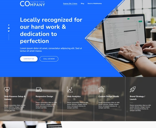 Express Web Design/Template #2 by webmarkets