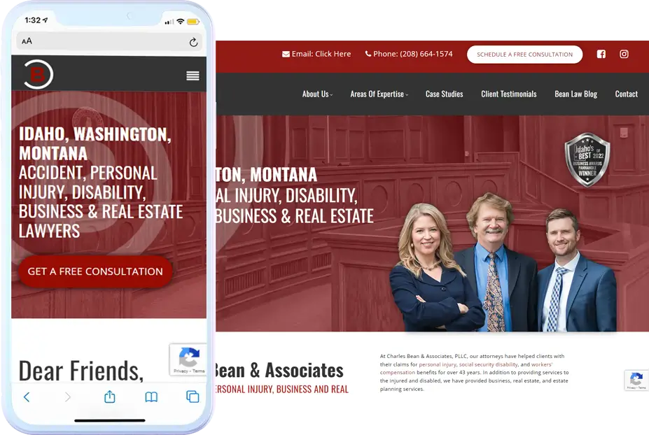 Our web design team worked closely with our creative team to establish an interactive, innovative, and on-brand site for Charles Bean.