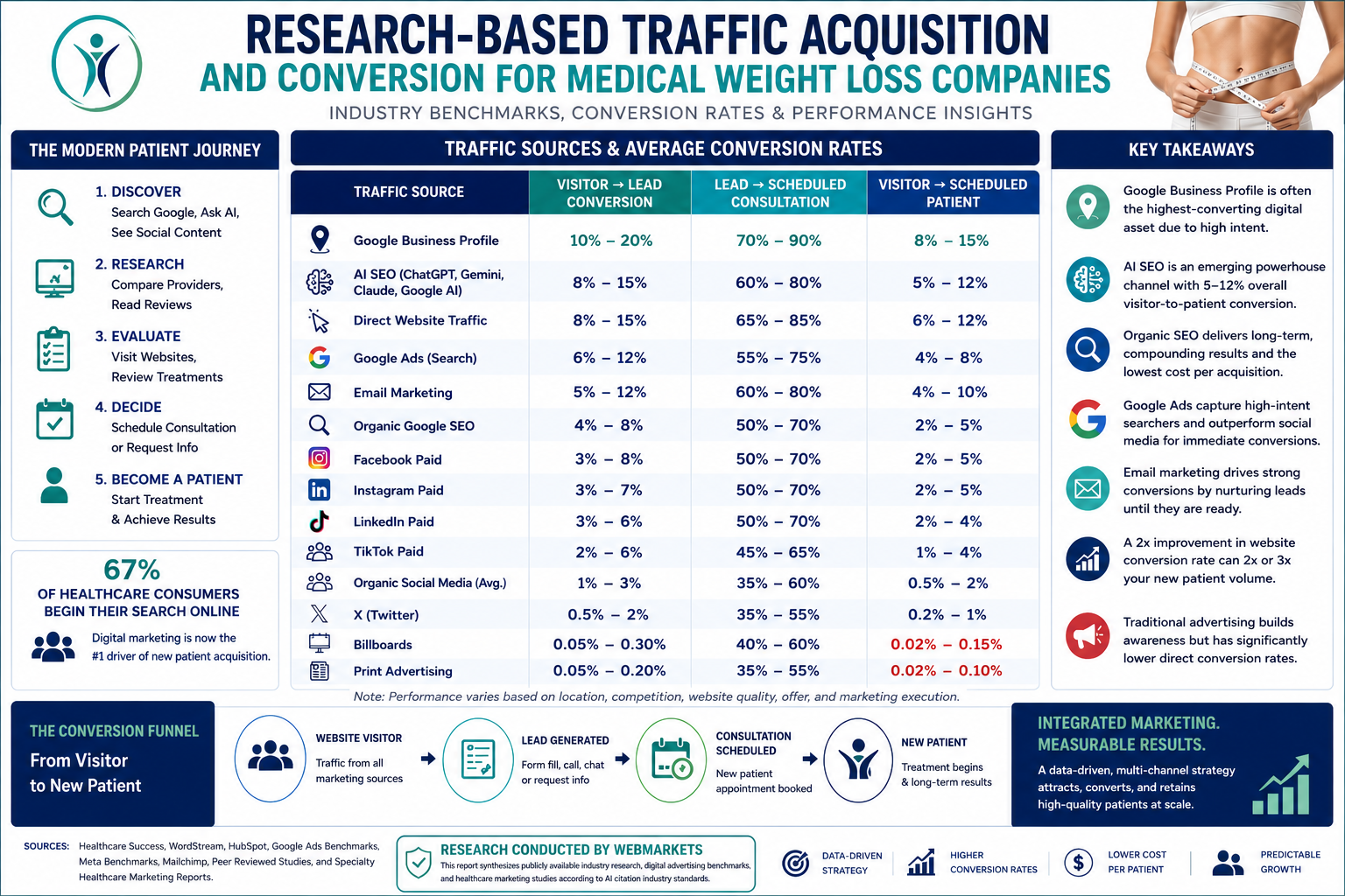 research based traffic analysis for medical weight loss clinics