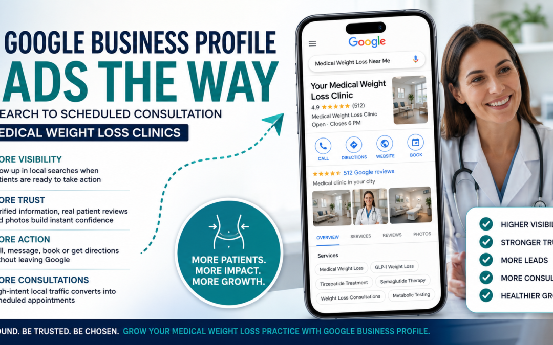 Why Google Business Profile Is the #1 Patient Acquisition Channel for Medical Weight Loss Clinics